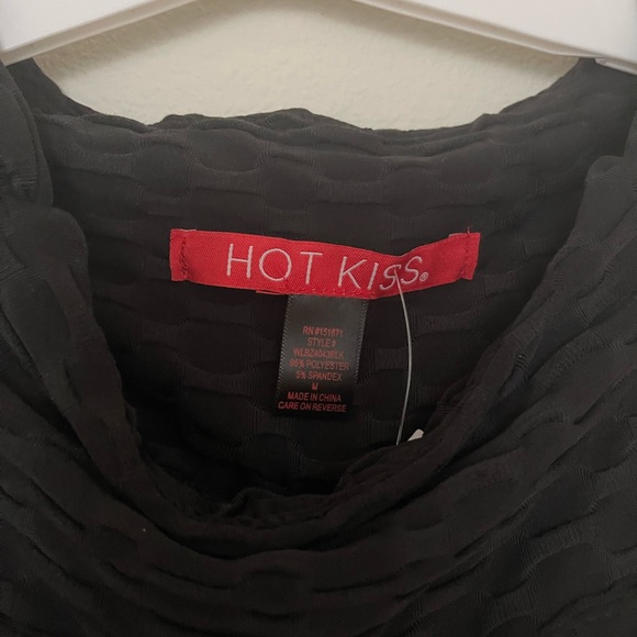 Sexy sport two pieces Hot Kiss set in black, Size M - Picture 7 of 8